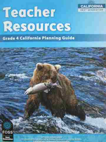 (image for) FOSS Next Generation 4 California Planning Guide (CA)(P)