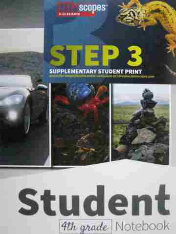 (image for) STEMscopes CA NGSS 3D 4 Student Notebook (CA)(P)