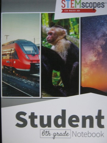 STEMscopes 6 Student Notebook (CA)(P) (image for) STEMscopes 6 Student Notebook (CA)(P)