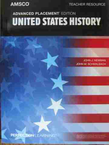 (image for) AMSCO United States History AP Edition Teacher Resource (TE)(P)