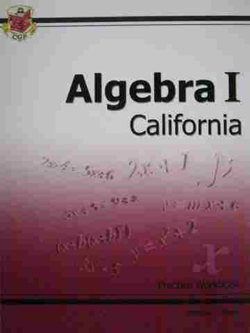 (image for) Algebra 1 California Practice Workbook (CA)(P) by Vheru