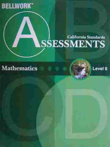 (image for) California Standards Assessments Mathematics 6 (CA)(P)