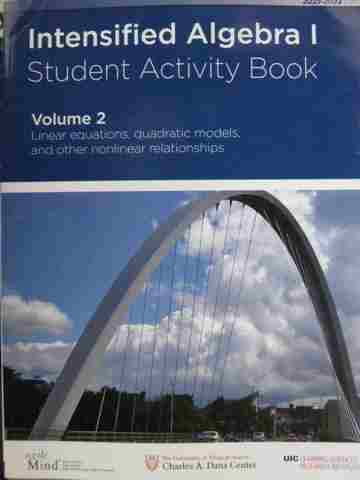 (image for) Intensified Algebra 1 Student Activity Book Volume 2 (P)