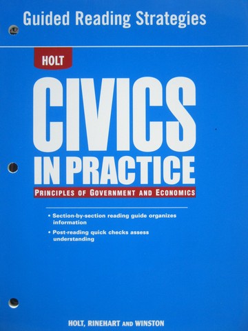 (image for) Civics in Practice Guided Reading Strategies (P)