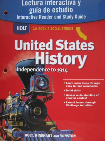 (image for) United States History Lectura interactiva y guia de (CA)(P)