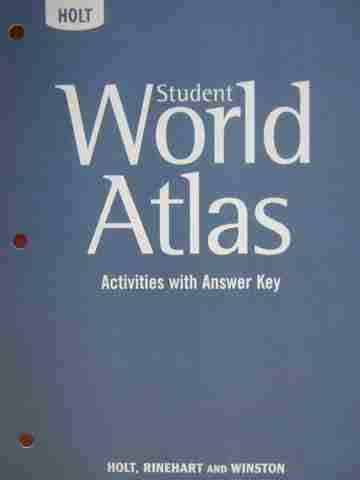 (image for) Student World Atlas Activities with Answer Key (P)