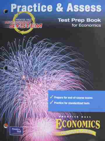 (image for) Economics Principles in Action Practice & Assess Test Prep (P)