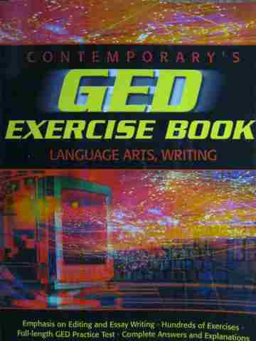 (image for) Contemporary's GED Language Arts Writing Exercise Book (P)