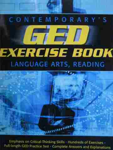 (image for) Contemporary's GED Language Arts Reading Exercise Book (P)