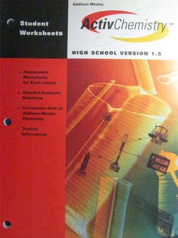 (image for) ActivChemistry High School Version 1.5 Student Worksheets (P)