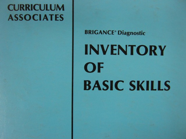 (image for) Inventory of Basic Skills 2nd Edition (Binder) by Brigance