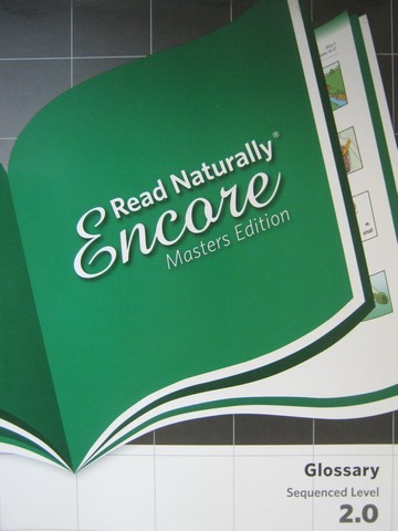 (image for) Read Naturally Encore ME Sequenced Level 2.0 Glossary (P)