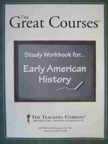 (image for) Early American History Study Workbook (P) Linwood C Thompson