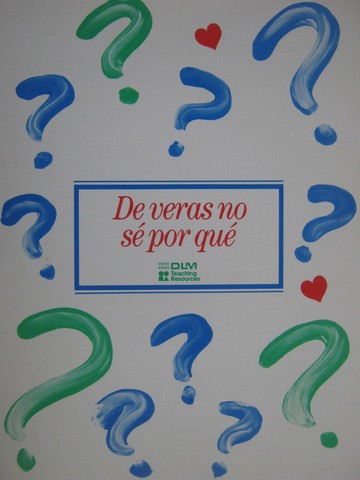 (image for) De veras no se por que Read-Aloud Predictable Storybook (Spiral)