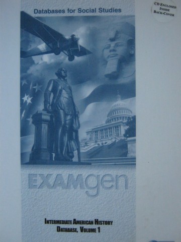 (image for) EXAMgen Intermediate American History Volume 1 (Spiral)