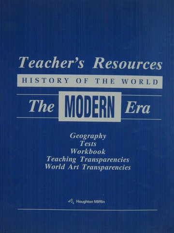 (image for) History of the World the Modern Era TR Geography (TE)(Binder)