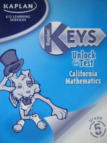 (image for) Keys Unlock the Test California Mathematics Grade 5 (CA)(P)