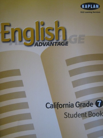 English Advantage California 7 Student Book (CA)(P) (image for) English Advantage California 7 Student Book (CA)(P)