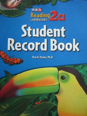 (image for) SRA Reading Laboratory 2a Student Record Book (P) by Don Parker