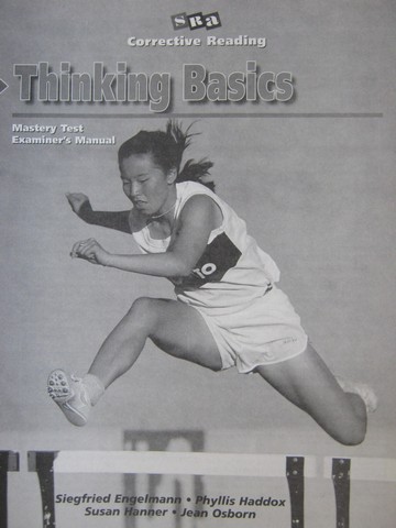 (image for) SRA Corrective Reading Comprehension A Mastery Test EM (TE)(P)