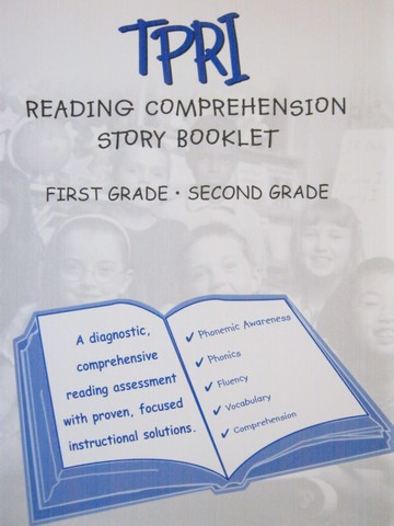 (image for) TPRI First Grade Second Grade Reading Comprehension (Spiral)