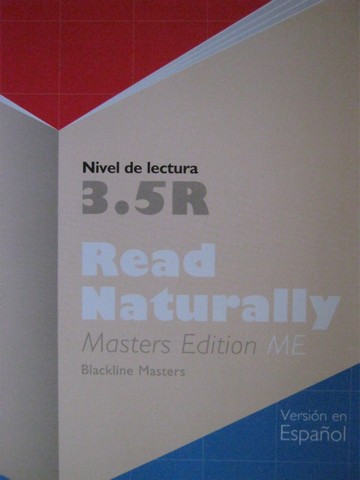 (image for) Read Naturally ME Nivel de lectura 3.5R BLM Spanish (P)