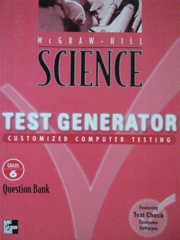 (image for) McGraw-Hill Science 6 Test Generator Question Bank (P)