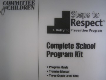 Steps to Respect A Bullying Prevention Program Complete Kit (Pk) (image for) Steps to Respect A Bullying Prevention Program Complete Kit (Pk)
