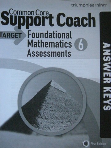 (image for) Target Foundational Mathematics 6 Assessments Answer Keys (P)