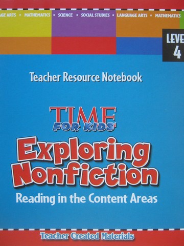 (image for) Time for Kids Exploring Nonfiction 4 Teacher Resource (Binder)