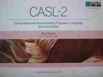CASL-2 2nd Edition Test Easel 1 (Spiral) by Carrow-Woolfolk