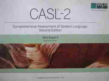 (image for) CASL-2 2nd Edition Test Easel 2 (Spiral) by Carrow-Woolfolk