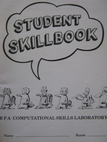 (image for) BFA Computational Skills Laboratory 1 Student Skillbook (P)