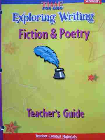 (image for) Time for Kids Secondary Exploring Writing Fiction & Poetry TG(P)