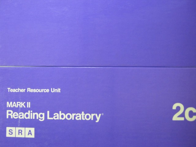 (image for) SRA Mark II Reading Laboratory 2c Teacher Resource Unit (Box)