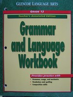(image for) Grammar & Language Workbook 12 TAE (TE)(P)