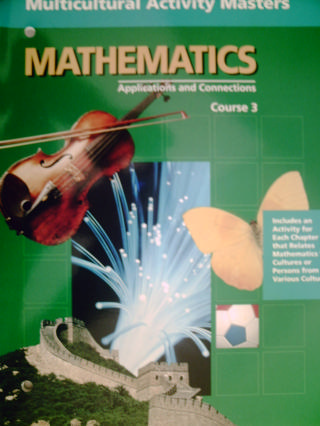 (image for) Mathematics Applications & Connections 3 Multicultural (P)