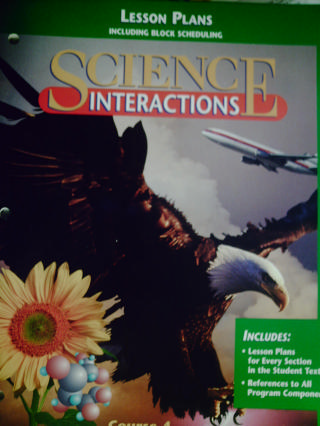 (image for) Science Interactions 4 Lesson Plans (P)