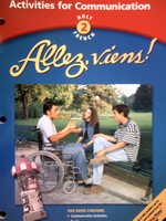 (image for) Allez, viens! 2 Activities for Communication (P)