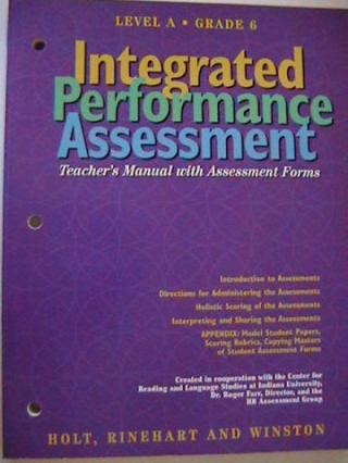 (image for) Integrated Performance Assessment Level A Grade 6 TM (TE)(P)