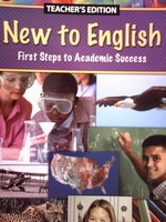 (image for) New to English First Steps to Academic Success TE (TE)(Spiral)