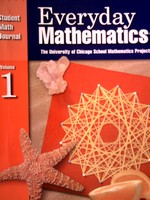 (image for) UCSMP Everyday Mathematics 3 Student Math Journal 1 (P) by Bell,