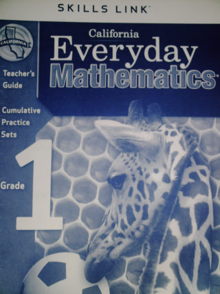 (image for) California Everyday Mathematics 1 Skills Link TG (CA)(TE)(P)