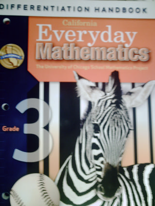(image for) California Everyday Mathematics 3 Differentiation Handbook (P)