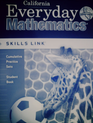 (image for) California Everyday Mathematics 1 Skills Link (CA)(P)
