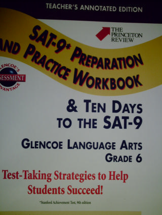 (image for) SAT-9 Preparation & Practice Workbook Grade 6 TAE (TE)(P)
