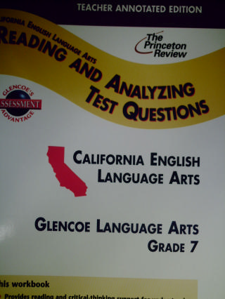 (image for) Reading & Analyzing Test Questions Grade 7 TAE (CA)(TE)(P)