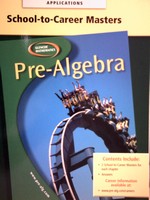 (image for) Glencoe Pre-Algebra School-to-Career Masters (P)
