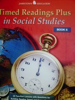 (image for) Timed Readings Plus in Social Studies Book 6 (P)