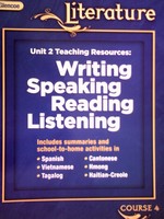 (image for) Glencoe Literature Course 4 Unit 2 Teaching Resources (TE)(P)